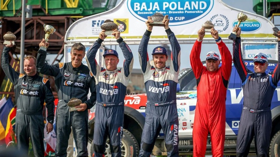 Dla Przygońskiego niedzielne zwycięstwo jest pierwszym w karierze triumfem w Baja Poland. Źródło fot. bajapoland.eu