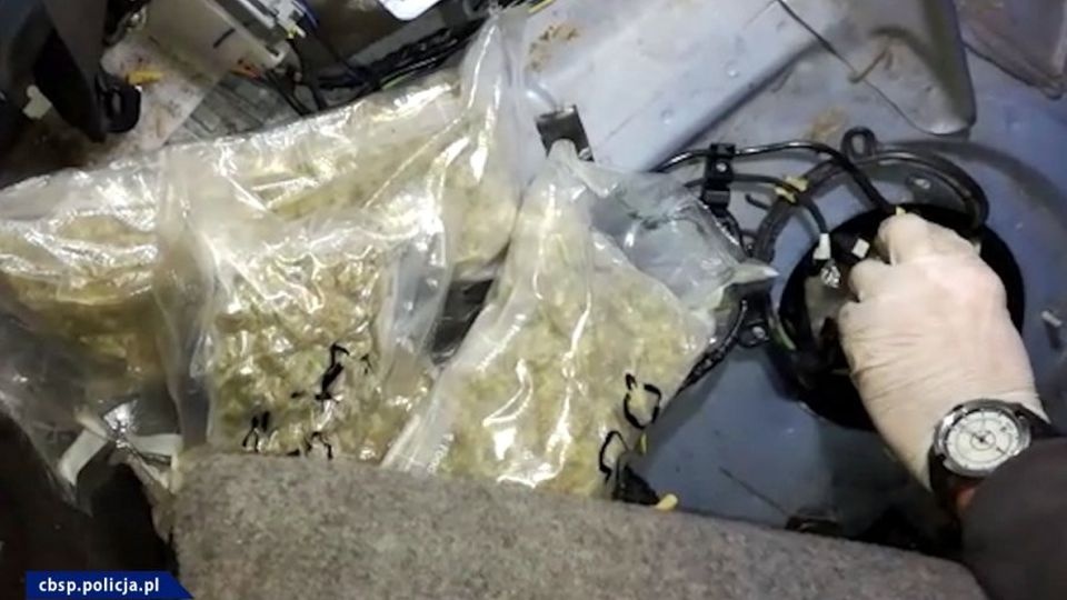 Marihuana była ukryta w autach przewożonych do Płocka na lawetach. Policja przejęła łącznie 12 kilogramów tego narkotyku. źródło: http://www.cbsp.policja.pl/cbs/aktualnosci