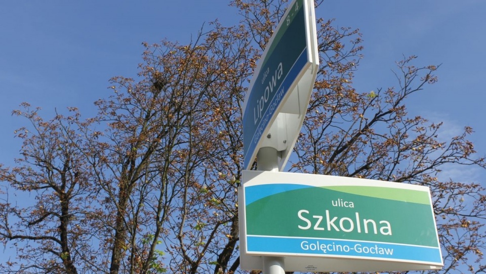 Nowe tablice z nazwami ulic zostaną zamontowane do końca października na Golęcinie, Gocławiu, Skolwinie i Stołycznie w Szczecinie. Fot. ZDiTM Szczecin