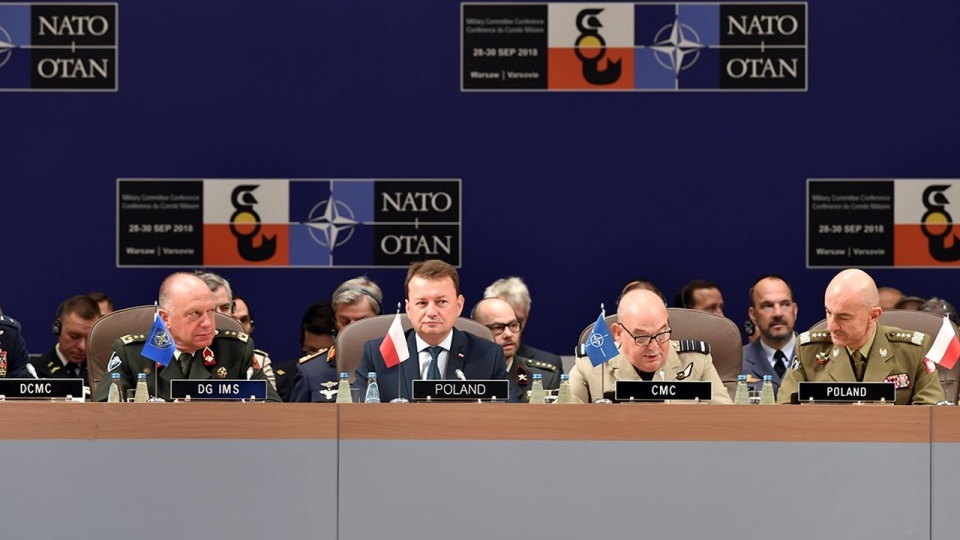 Obrady Komitetu Wojskowego NATO w Warszawie. Fot. MON, źródło: www.twitter.com/mon_gov_pl