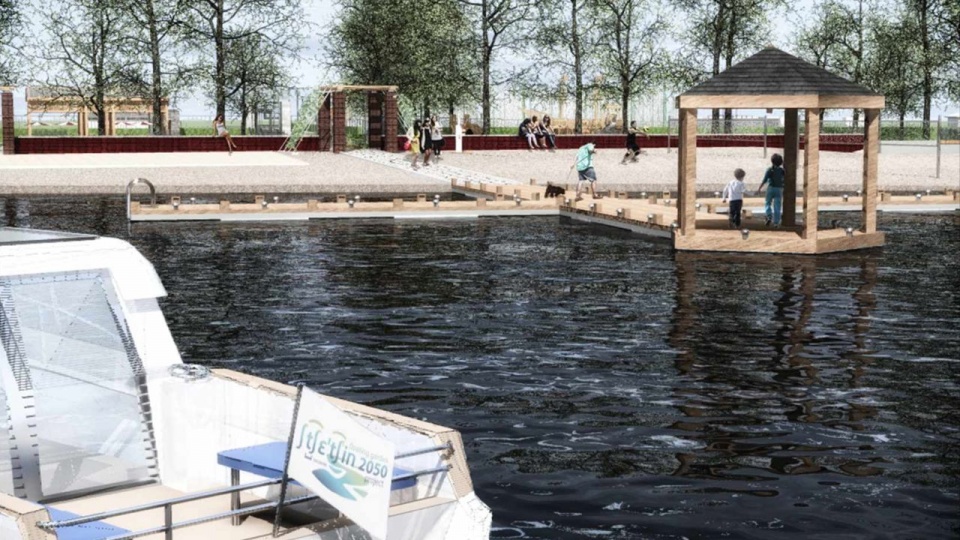 Na kąpielisku w Dąbiu rozbudowane zostaną instalacje: wodociągowa oraz energetyczna, będzie nowe oświetlenie i sanitariaty. Mat. ZUK