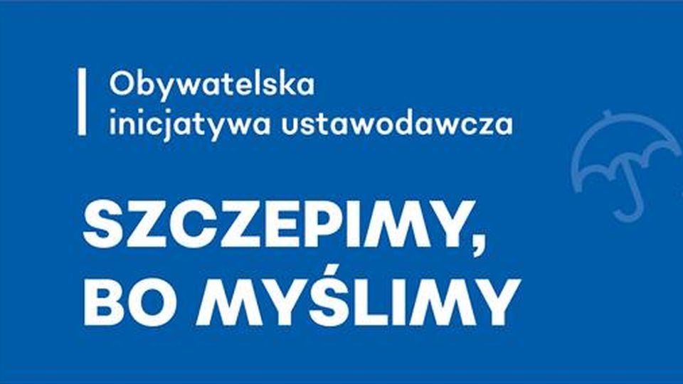 Autorami obywatelskiej inicjatywy są społecznik Robert Wagner i adwokat Marcin Kostka z Wrocławia. By projekt trafił pod obrady Sejmu trzeba uzbierać 100 tysięcy podpisów. Akcja trwa w całej Polsce. https://www.facebook.com/SzczepimyBoMyslimy/