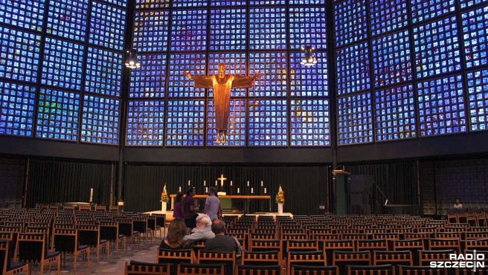 W kościele Pamięci Cesarza Wilhelma zostanie odprawiona msza święta w intencji ofiar zamachu. Fot. Piotr Kołodziejski [Radio Szczecin]