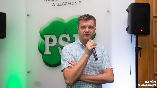 Fot. Mateusz Papke [Radio Szczecin] PSL: "będziemy mieli mocną reprezentację w parlamencie" [WIDEO, DUŻO ZDJĘĆ]