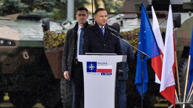 Prezydent Duda w Szczecinie: Pokolenia Polaków czekały na wejście Polski do NATO [WIDEO, DUŻO ZDJĘĆ]