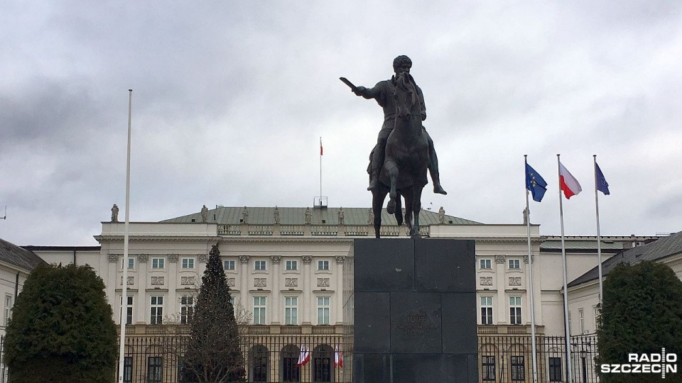 Pałac Prezydencki w Warszawie. Fot. Piotr Kołodziejski [Radio Szczecin]