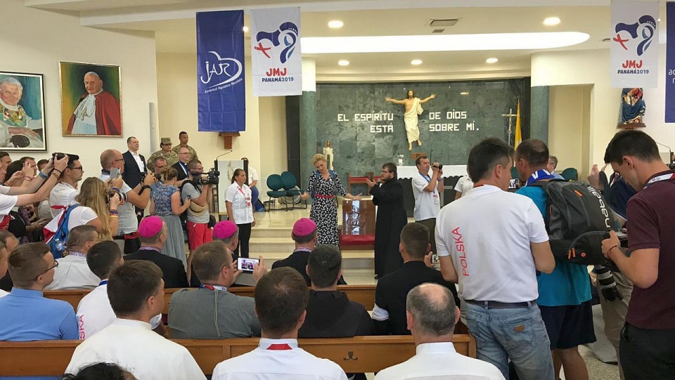 Agata Kornhauser-Duda weźmie udział w niedzielnej mszy w Panamie na zakończenie Światowych Dni Młodzieży z papieżem Franciszkiem. Fot. Archiwum prywatne