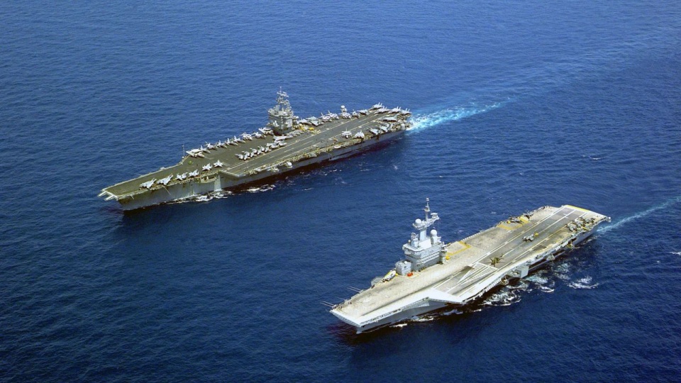 Lotniskowce o napędzie atomowym, amerykański USS „Enterprise”. Źródło: wikipedia.org/wiki/Lotniskowiec.