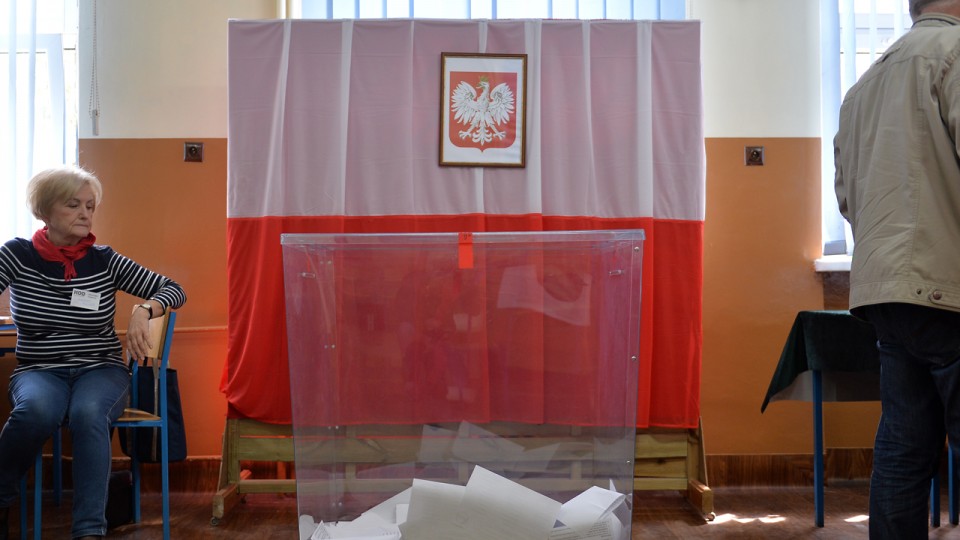 O godzinie 7.00 w Polsce rozpoczęło się głosowanie w wyborach do Parlamentu Europejskiego. Fot. Łukasz Szełemej [Radio Szczecin]
