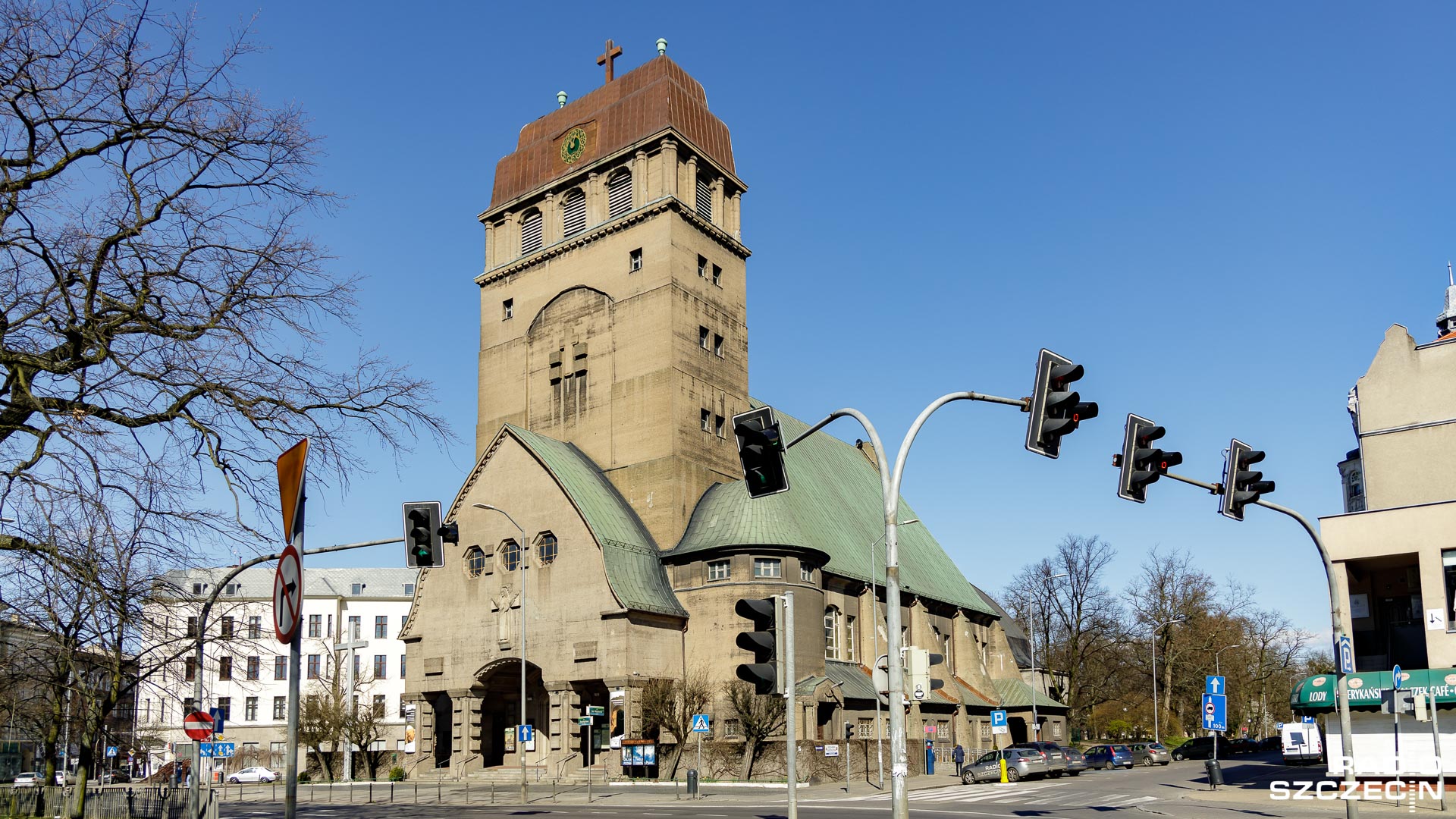 Kościół Najświętszego Serca Pana Jezusa w Szczecinie Fot. Robert Stachnik [Radio Szczecin]