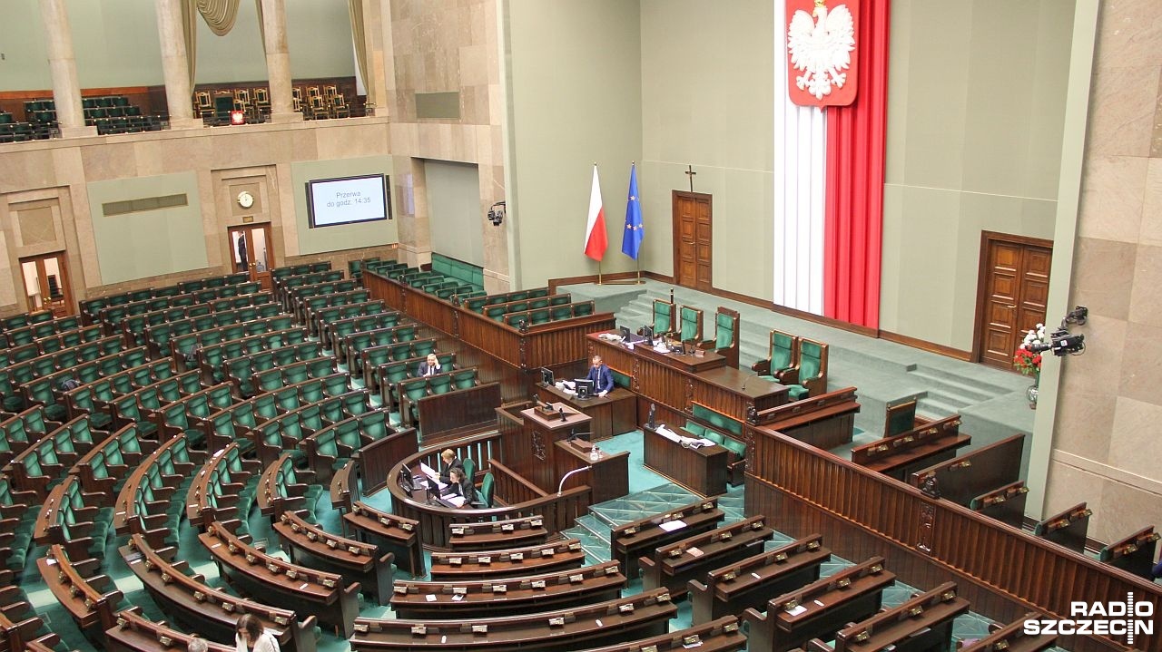 Sejm będzie kontynuował rozpoczęte 18 listopada posiedzenie. Fot. Piotr Kołodziejski [Radio Szczecin/Archiwum]