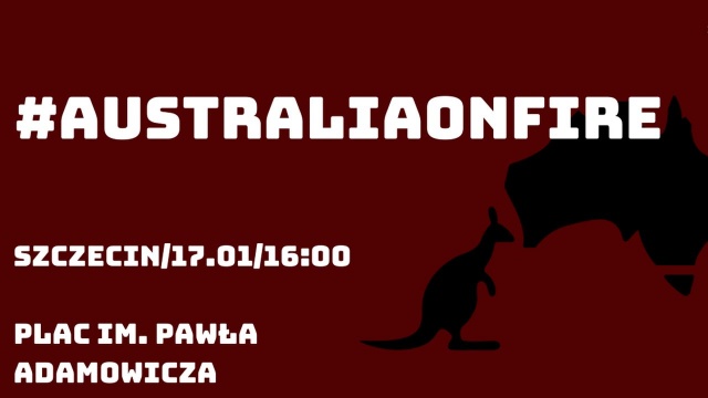 Szczecin solidarny z Australią