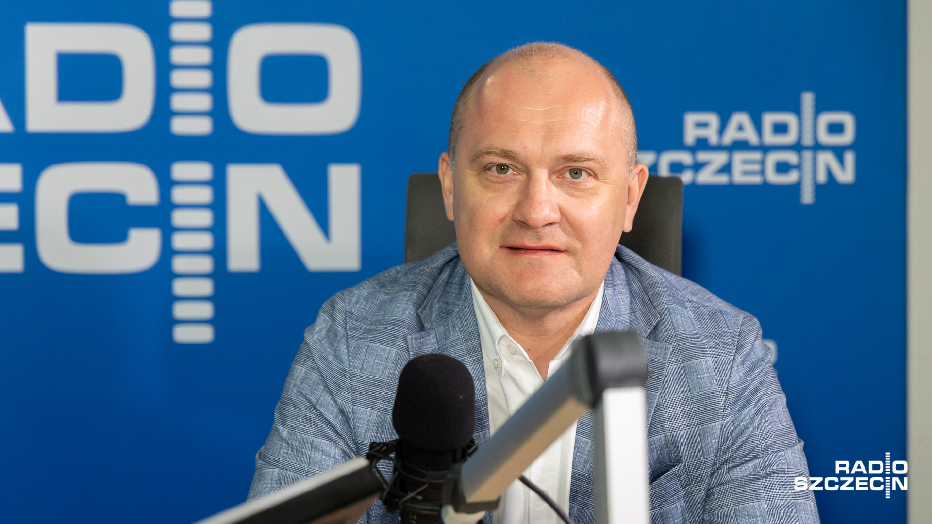 Piotr Krzystek, Prezydent Szczecina. Fot. Robert Stachnik [Radio Szczecin/Archiwum]