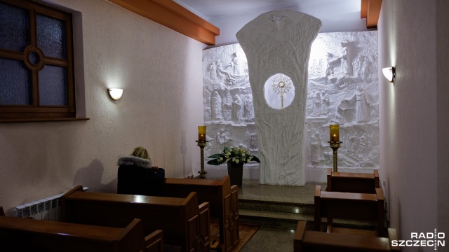 Nowy ołtarz powstanie w kaplicy szczecińskiego sanktuarium [WIDEO, ZDJĘCIA]