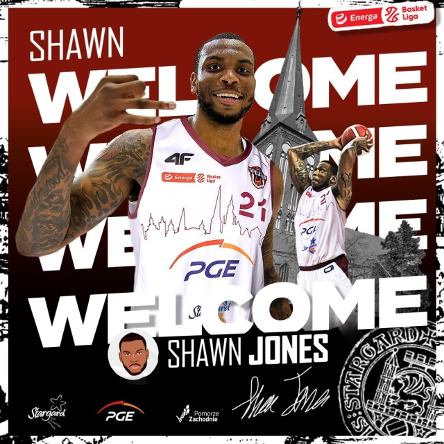 Jest kolejny zagraniczny gracz w PGE Spójni. Shawn Jones został nowym koszykarzem stargardzkiego klubu.