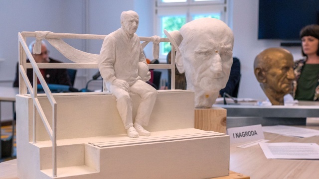 Rzeźba Macieja Jagodzińskiego z Torunia zwyciężyła w konkursie na projekt pomnika upamiętniającego postać Floriana Krygiera.