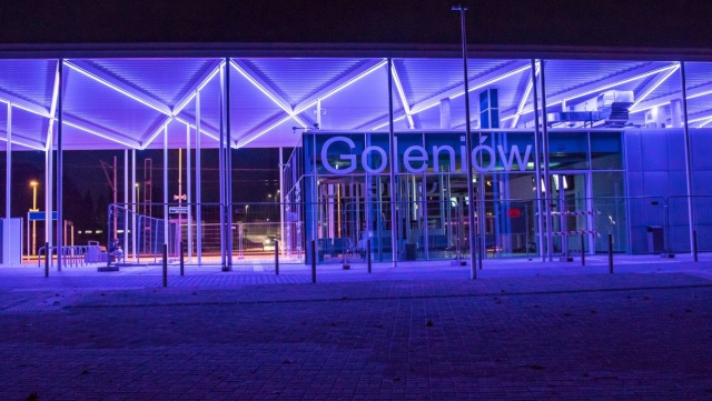 Nowy dworzec w Goleniowie zaprasza podróżnych