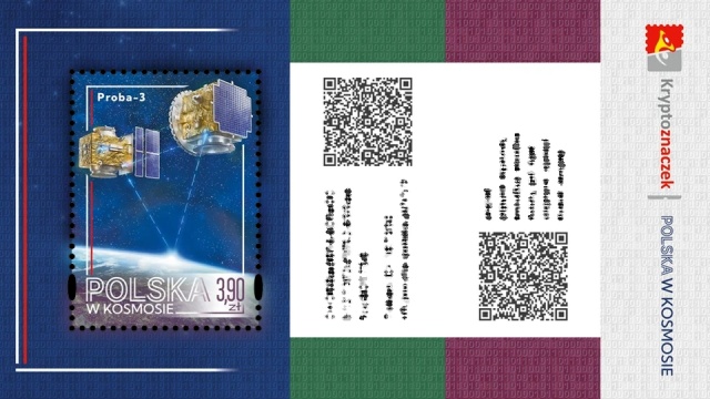 Poczta Polska wyemitowała cztery znaczki pocztowe pod wspólnym tytułem Polska w kosmosie. Każdy znaczek upamiętnia inny międzynarodowy projekt kosmiczny, w który zaangażowani byli polscy naukowcy.