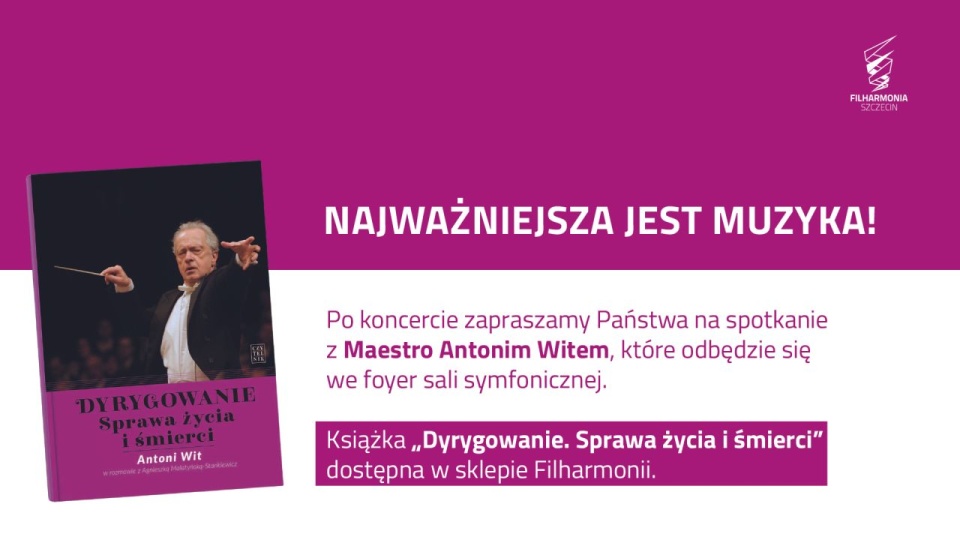 Materiały prasowe Filharmonii im. Mieczysława Karłowicza w Szczecinie