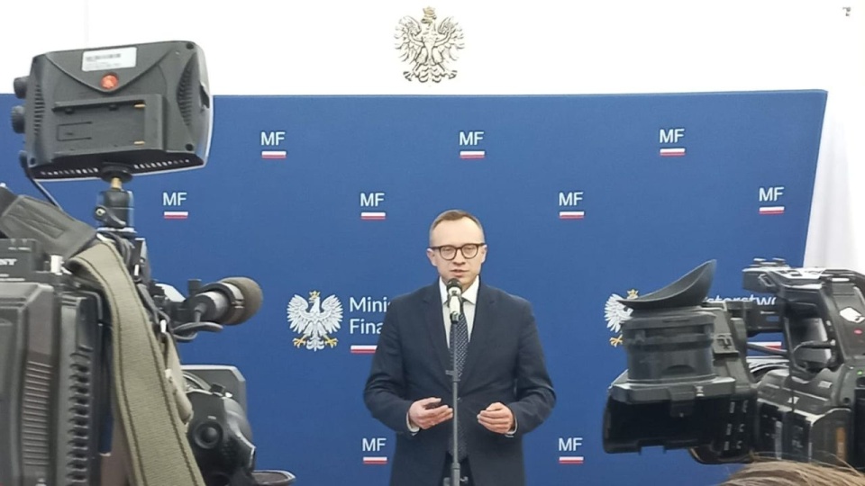 Wiceminister finansów Artur Soboń. Fot. twitter.com/MF_GOV_PL