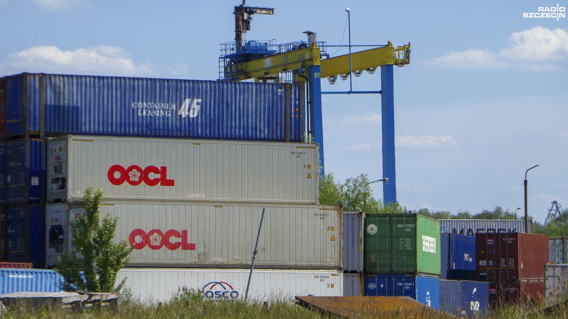 Terminal kontenerowy w Świnoujściu. Prace trwają