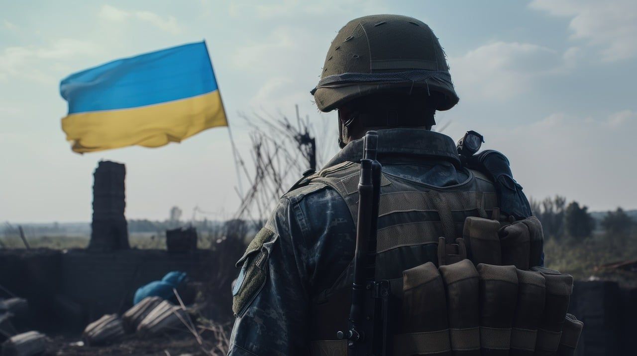 Śnieg, wiatr i mróz nie zatrzymały wojny na Ukrainie