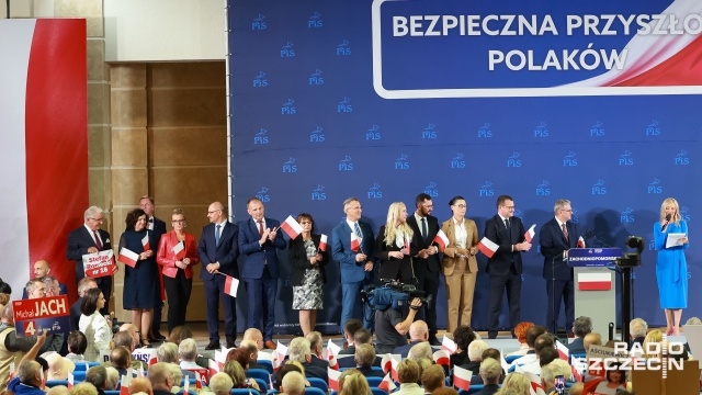 Fot. Robert Stachnik [Radio Szczecin] Prezes PiS w Szczecinie: Nie damy się, stoimy przed wielką szansą [2x WIDEO, ZDJĘCIA]