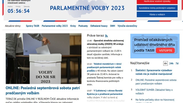 Słowacja: trwa głosowanie w przedterminowych wyborach parlamentarnych