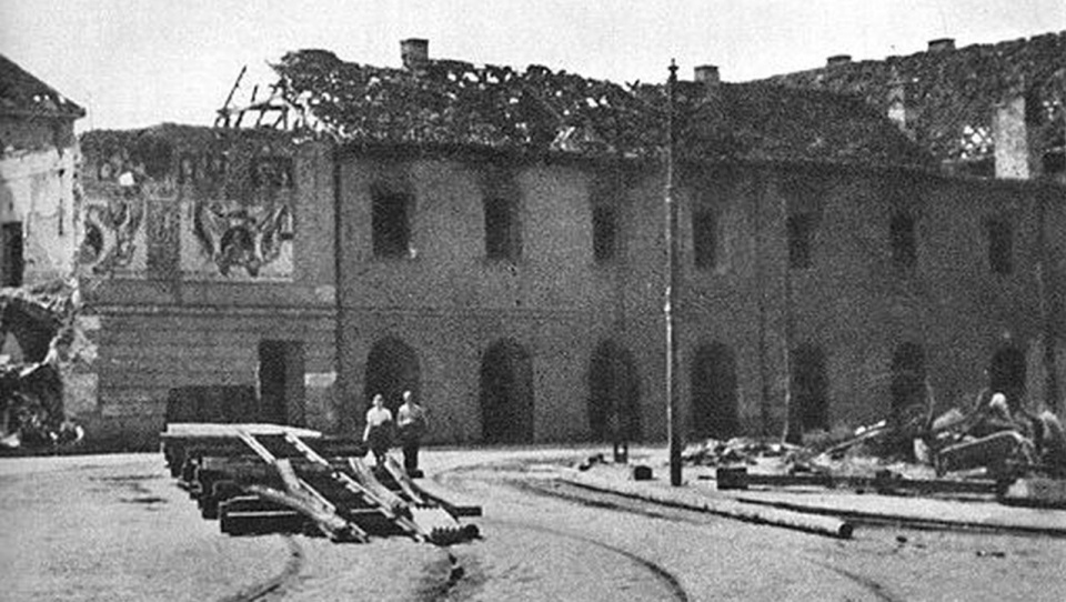 Miejsce akcji w 1945. źródło: wikipedia.pl