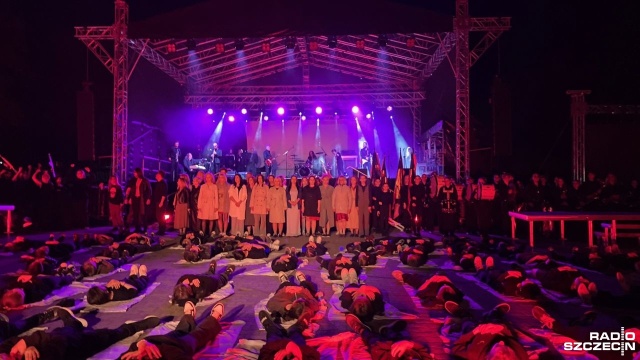 Miłość nie umrze - Wielka Rock Opera zainaugurowała w Goleniowie urodziny miasta.
