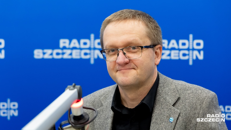 Michał Durka, dyrektor Wód Polskich w Szczecinie. Fot. Robert Stachnik [Radio Szczecin]