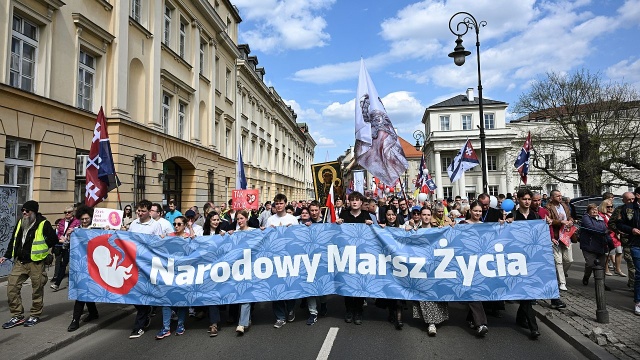 Narodowy Marsz dla Życia w Warszawie
