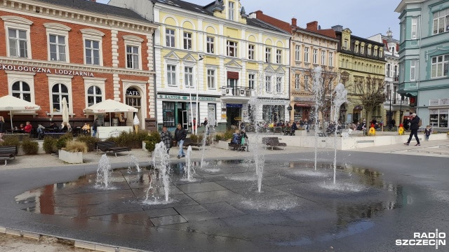 Miejskie fontanny w Świnoujściu na majówkę