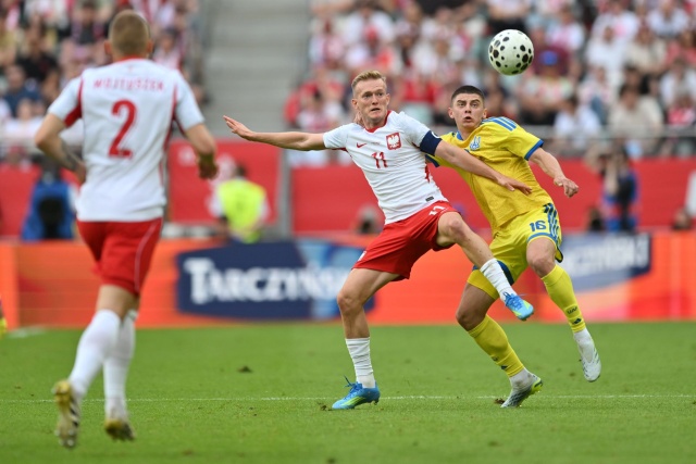 Polska przegrała z Ukrainą w towarzyskim meczu piłkarskim