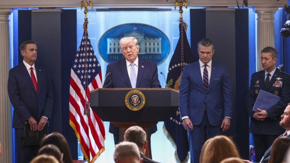 Donald Trump o wojnie z Iranem