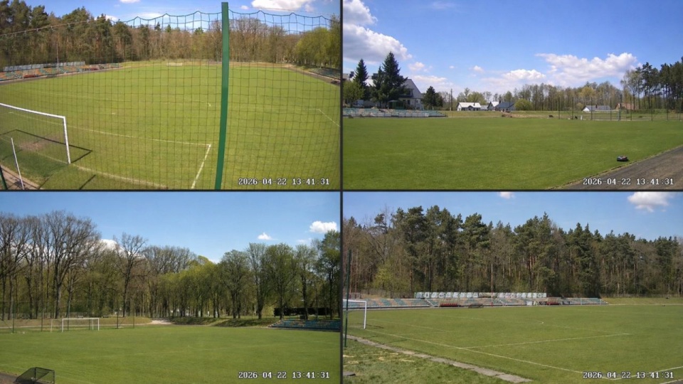 Monitoring na stadionie w Mieszkowicach