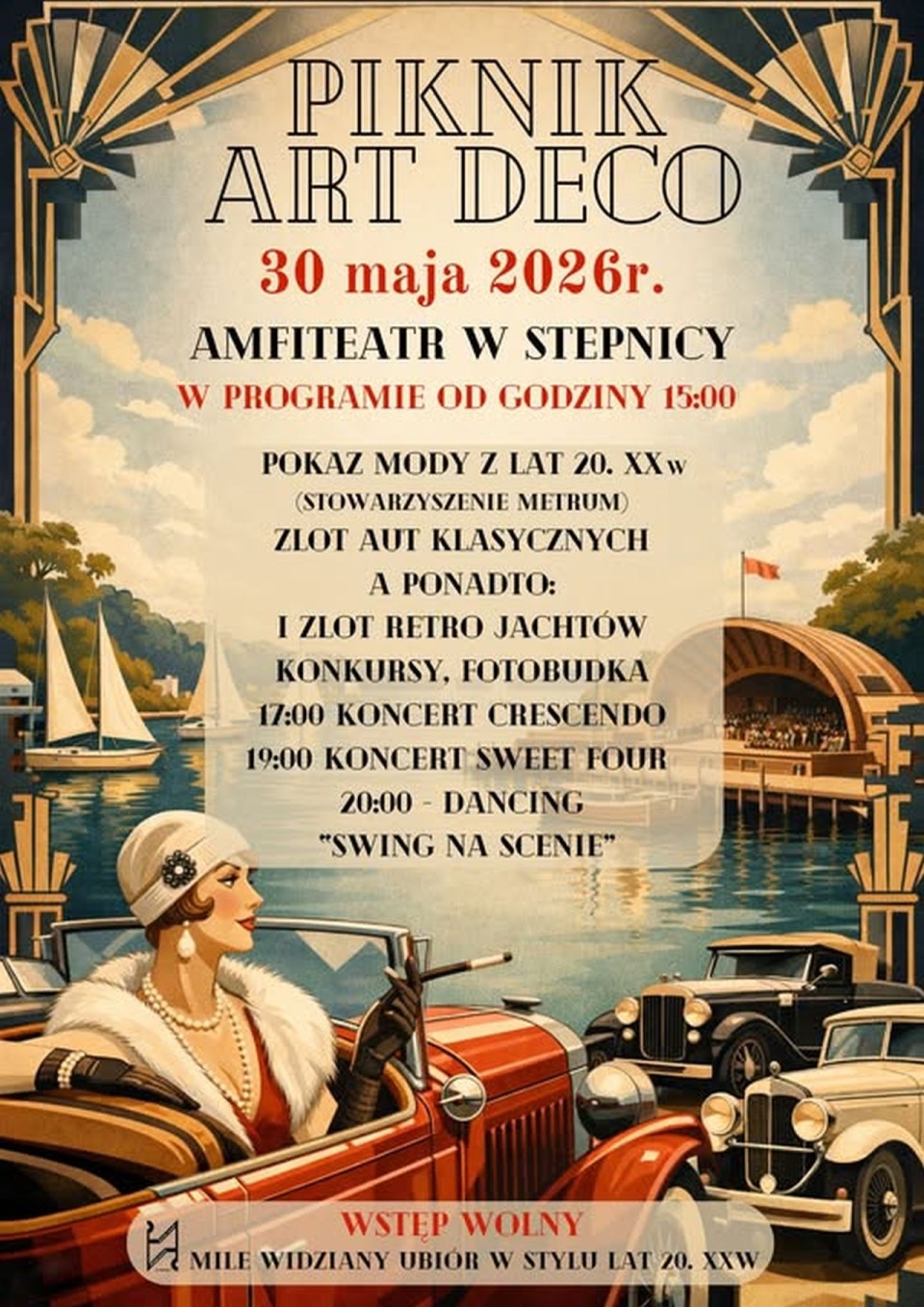 Piknik Art Deco w Stepnicy