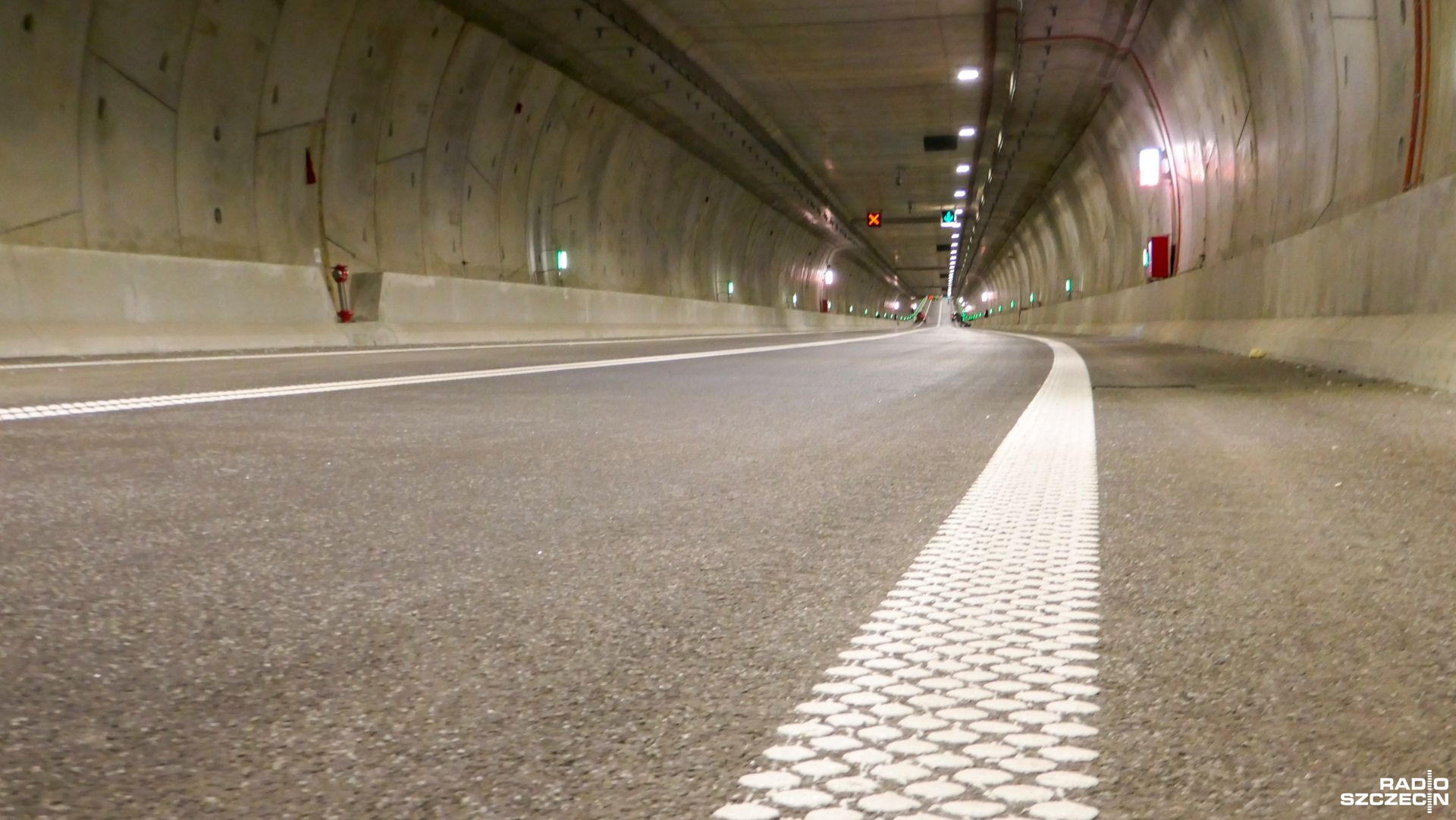 Takie rzeczy tylko w świnoujskim tunelu
