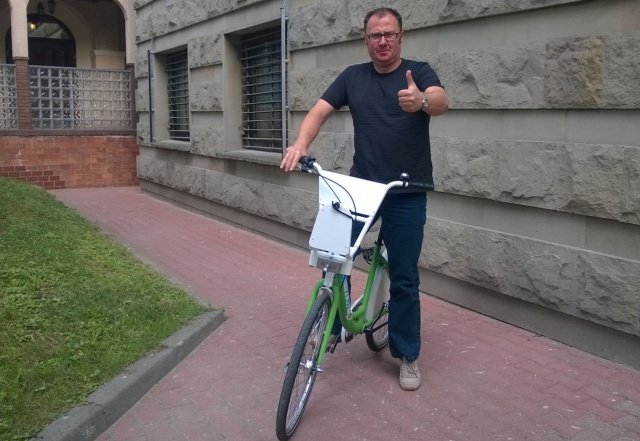Test roweru miejskiego [22.08.2014]