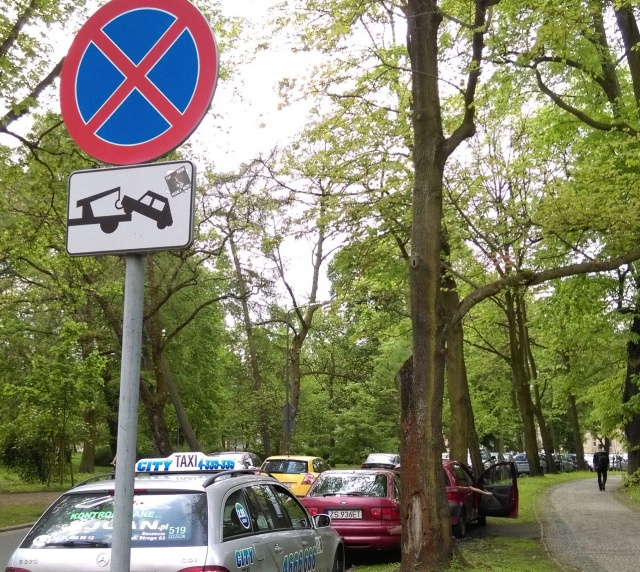 Parkowanie podczas Pikniku nad Odrą 15.05.2017