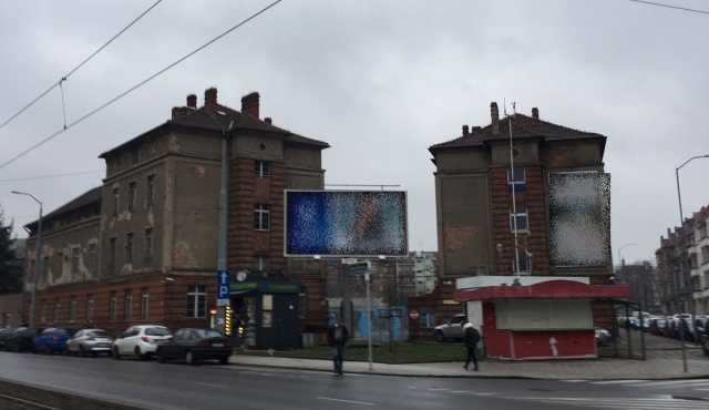 Budynki przy Al. Bohaterów Warszaway 12.02.2018