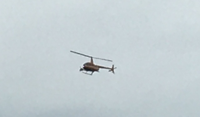 Helikopter w Kobylance 08.06.2020