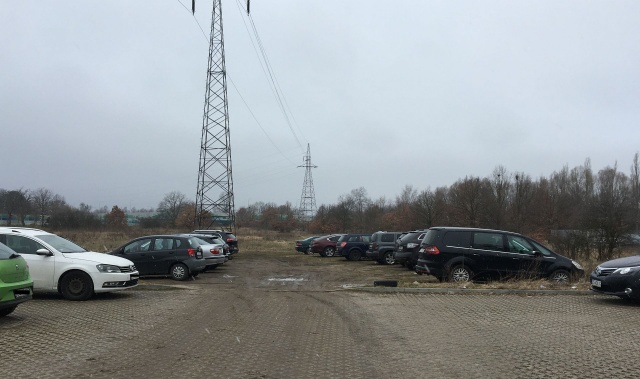 Parking przy ul. Gryfińskiej, fot. S. Orlik 18.03.2021