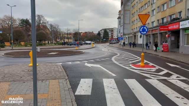 Rondo w Kołobrzegu, fot. Przemysław Polanin, PR Szczecin 05.01.2023