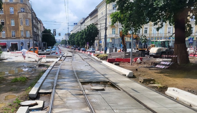 Przebudowa Placu Zwycięstwa, fot. Sławomir Orlik, PR Szczecin 23.06.2023