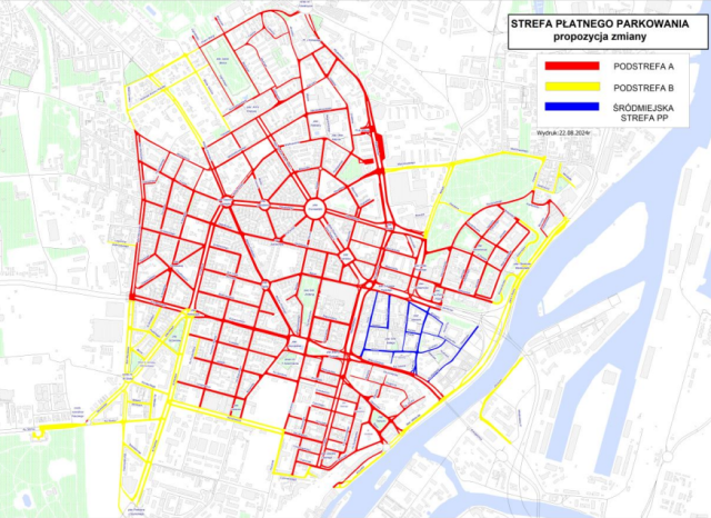 Strefa po zmianach, źródło: niol.szczecin.pl 11.09.2024