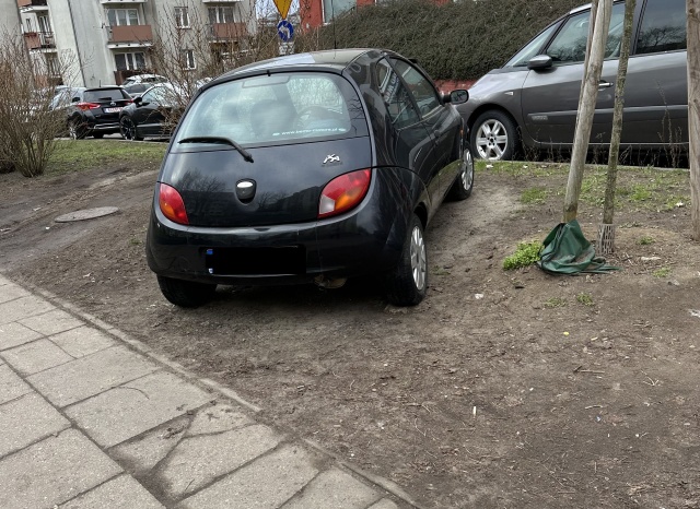 Auta przy ul. Łuczniczej, fot. Słuchaczka, pani Zofia 24.02.2025