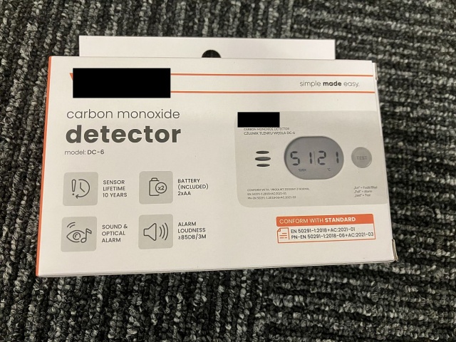 Czujka czadu dla Słuchacza od Słuchacza - fot.J.Wilczyński 12.12.2025