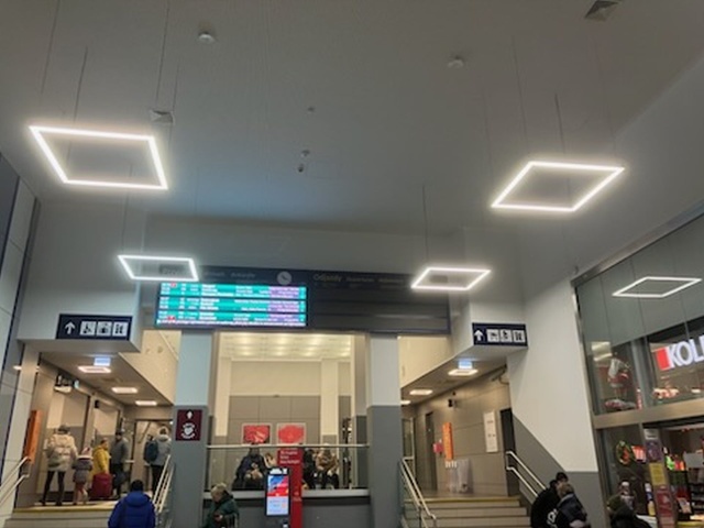 Problemy na dworcu Szczecin Główny, fot. Słuchacz, pan Janusz 02.01.2026