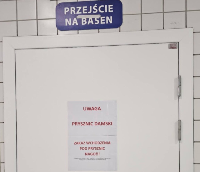 Zakaz kapieli nago, fot. Słuchaczka, pani Agnieszka 01.07.2026